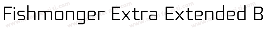 Fishmonger Extra Extended Bold字体转换